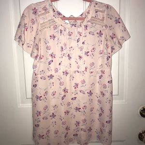 A Pea in the Pod Maternity Babydoll Blouse